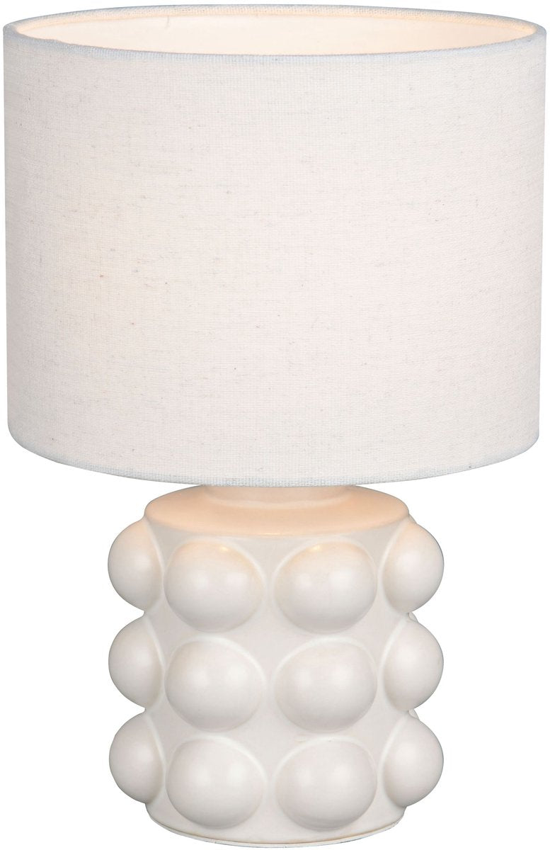 Rl live your light reality kate - lampe de table - blanc - excl. 1x e14 4 w - interrupteur à cordon