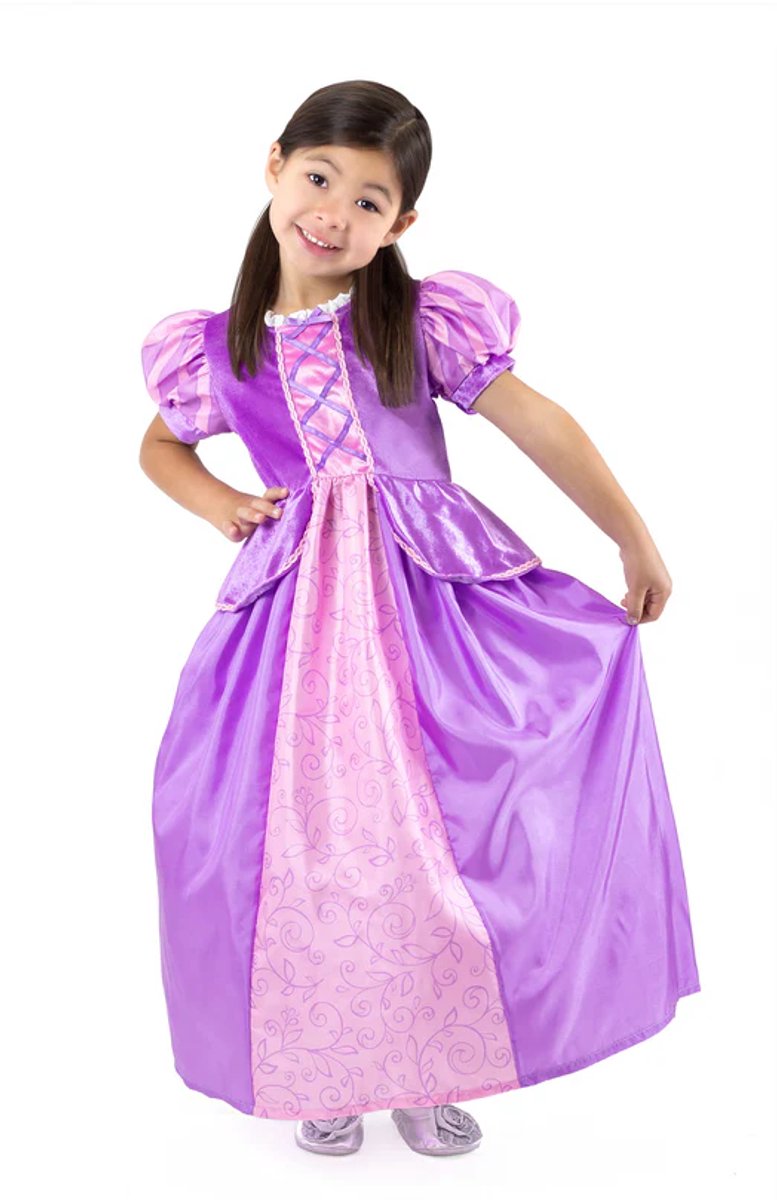 Petites aventures – robe Raiponce – taille m (98-104)