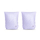 Essentiels de natation - brassards de natation imprimé léopard - ailes de natation - 15-30 kg - 2-6 ans - PVC - blanc lilas