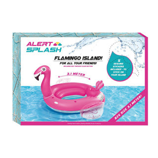 Alerte inflation île Flamingo 310x270x175 cm