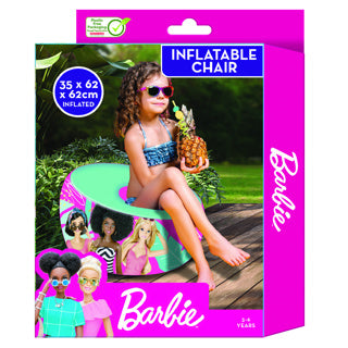Chaise gonflable Barbie