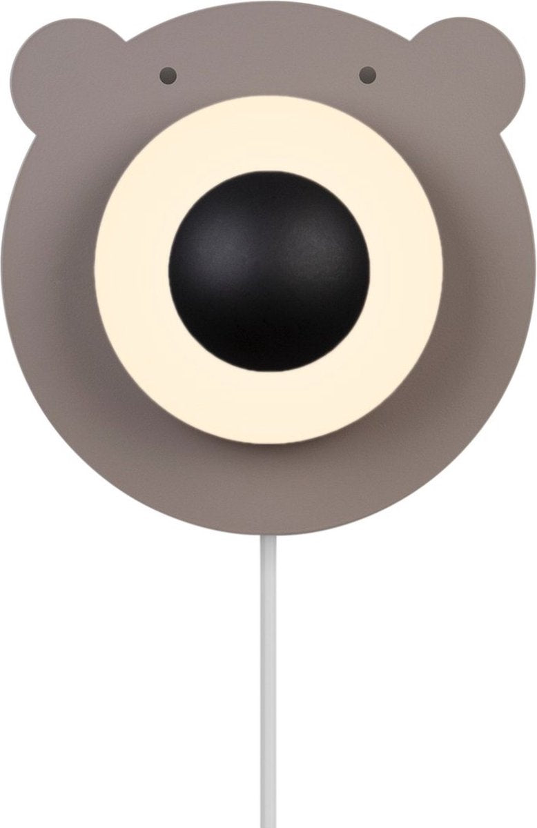 Nordlux bruna ours applique-e14-brun blanc