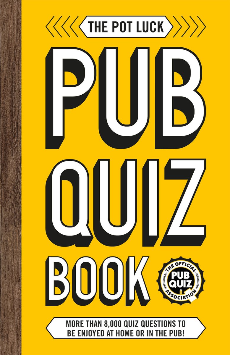 Le livre de quiz du pub Potluck