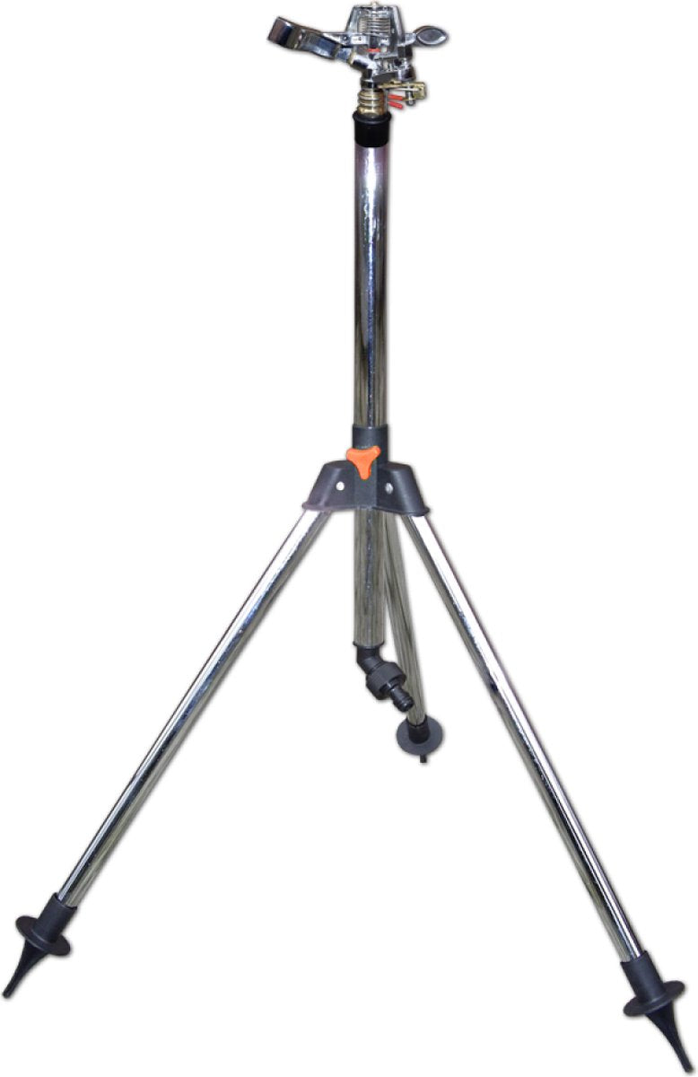 Bradas ch-2302 série 90 - arroseur à pulsations sur trépied - 90cm - trépied en métal - tête moussue