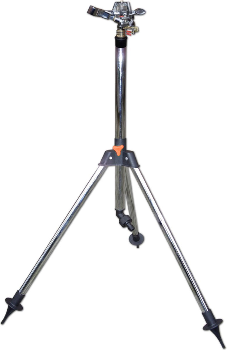 Bradas ch-2302 série 90 - arroseur à pulsations sur trépied - 90cm - trépied en métal - tête moussue