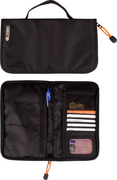 Sac d'accessoires Abbey Camp - organisateur de voyage - noir - env. 25x14x2cm