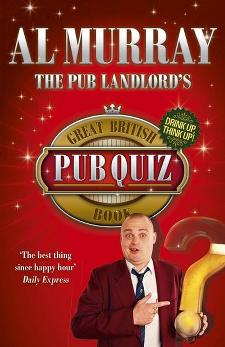 Le grand livre de quiz sur les pubs britanniques du propriétaire du pub