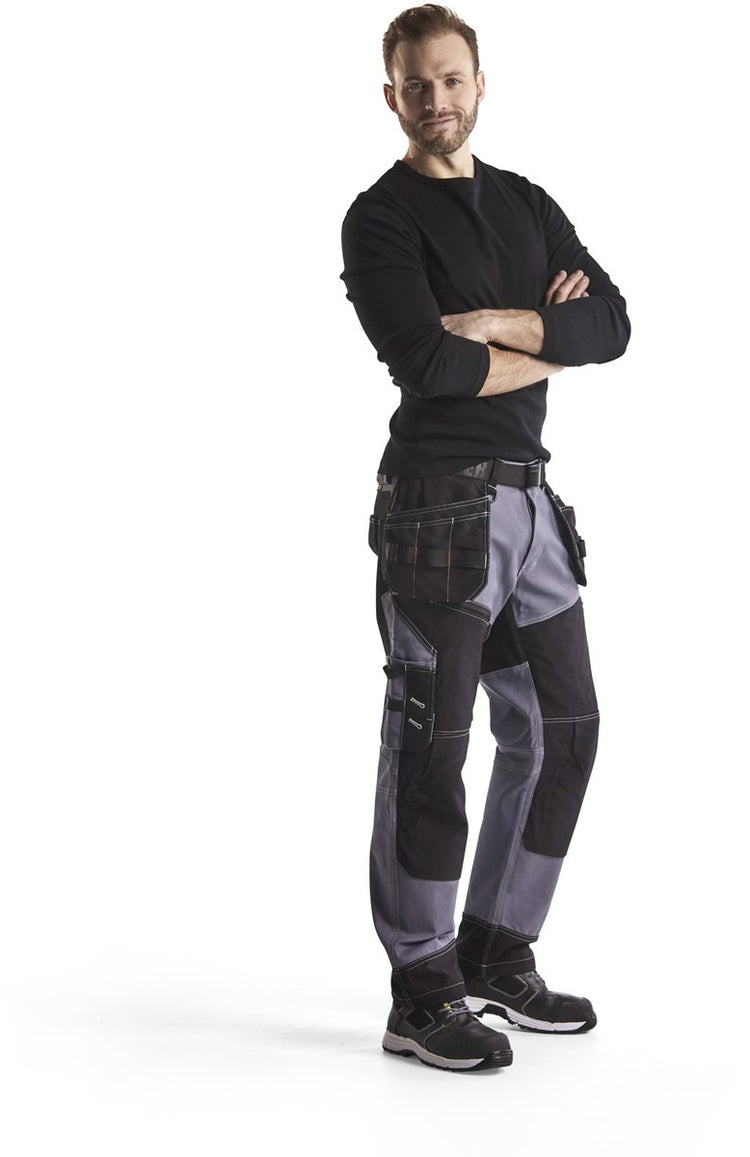 Blåkläder blaklader pantalon de travail x1500 1500-1370 - gris noir - c56