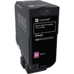 Cartouche de toner Lexmark originale 84c2hme magenta