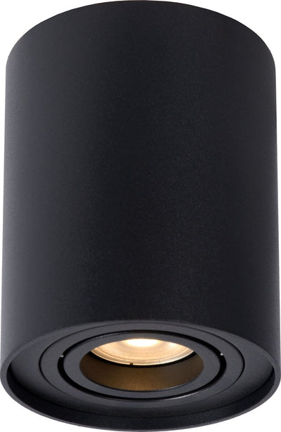 Lucide tube - spot de plafond (plafonnier) - ø 9,6 cm - 1xgu10 - noir