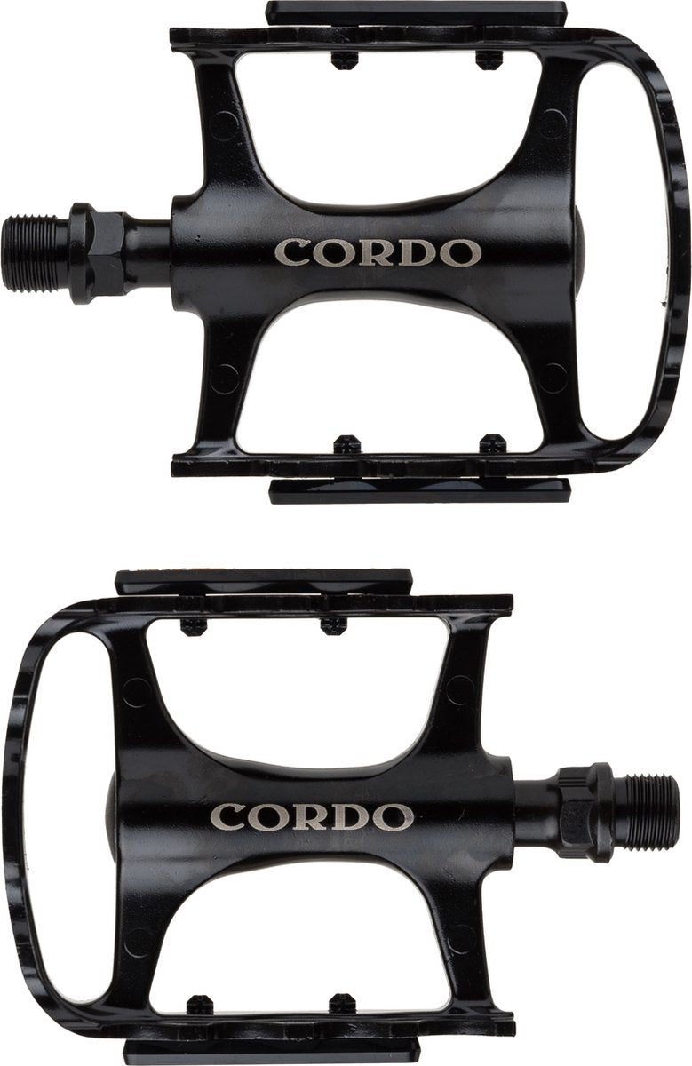 Cordo pédale trekking aluminium noir