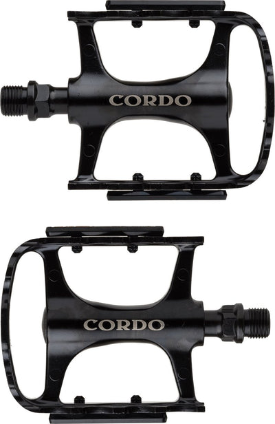 Cordo pédale trekking aluminium noir