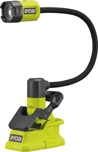 Ryobi RLCF18-0 Pince LED sans fil 18 V One+, lampe flexible (sans outil)