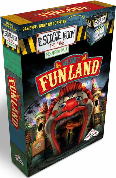 Jeux d'identité escape room l'extension du jeu bienvenue à funland - casse-tête