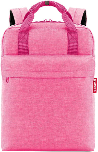 Reisenthel allday backpack m iso cool bag - sac à dos - 15l - twist rose