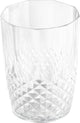 Ensemble de verres à eau Alpina 6 pièces - verres à effet cristal 400 ml - verres à boire durables pour l'eau, les boissons gazeuses et les cocktails - verre
