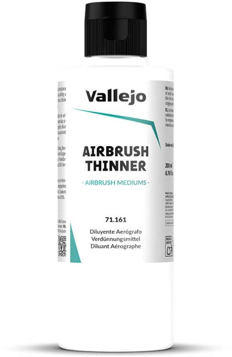 Vallejo Hobby Paint - 71161 Diluant pour aérographe - pour maquettes - 200 ml