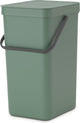 Brabantia sort go poubelle - 16 litres - vert sapin