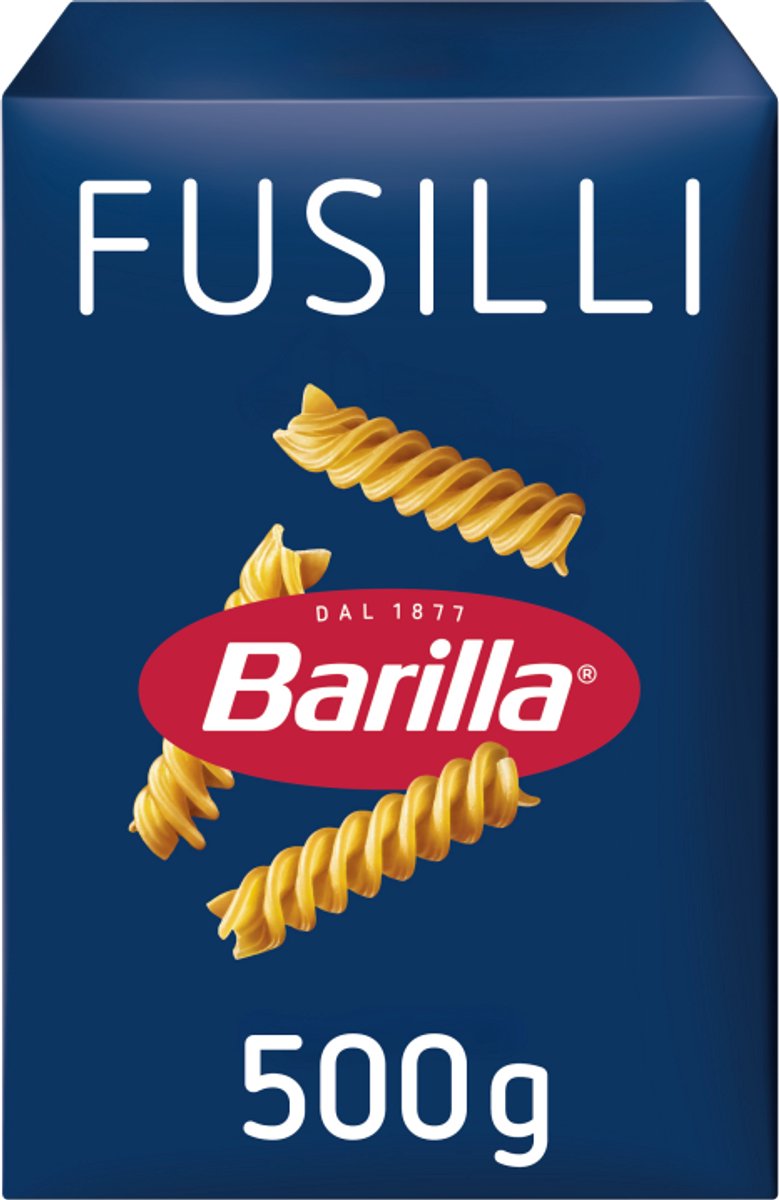 Fusilli Barilla - italien traditionnel - pâtes - 6 x 500g