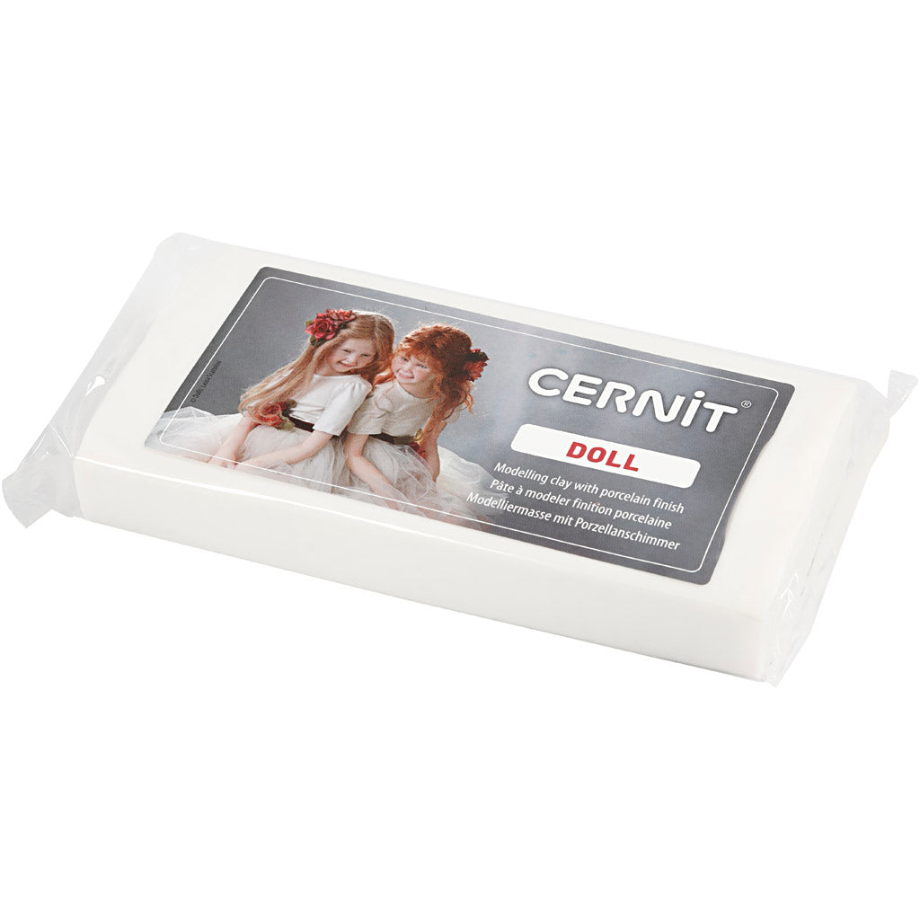 Cernit, blanc, 500 g 1 boîte