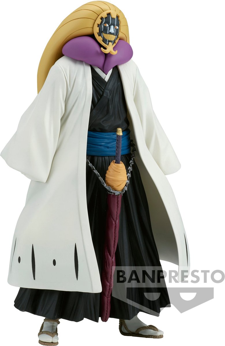 Banpresto co., ltd. eau de Javel - solides et âmes - statue mayuri kurotsuchi 16cm