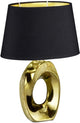 Rl vis ta lumière réalité taba - lampe de table - or - excl. 1x e14 3,5 w - interrupteur à cordon