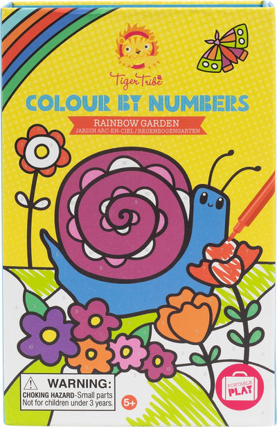 Selecta Colors on Number - Rainbow Garden