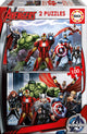 Educa - puzzle - 2x100 pièces - vengeurs