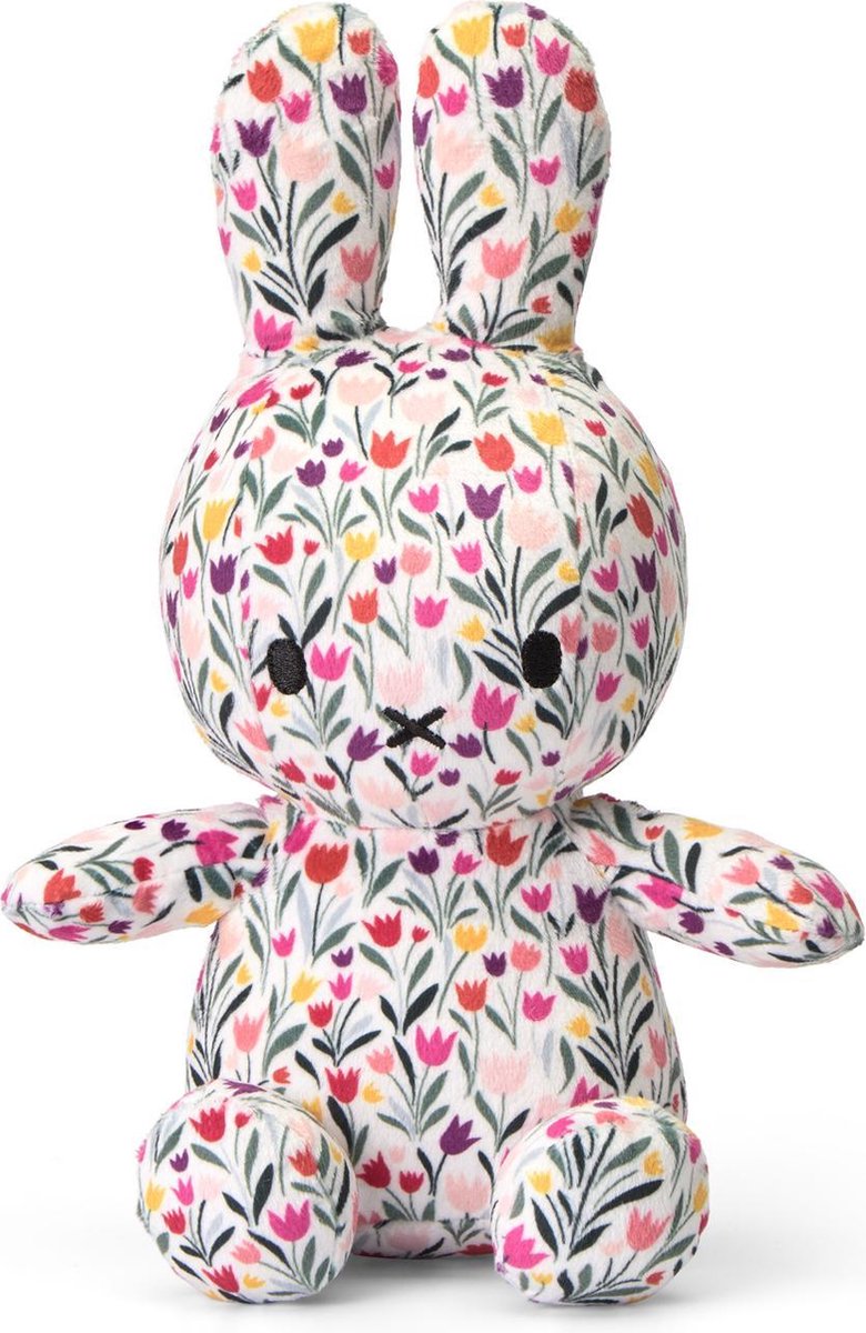 Bon ton toys Miffy - tulipe all over - 23 cm - 9