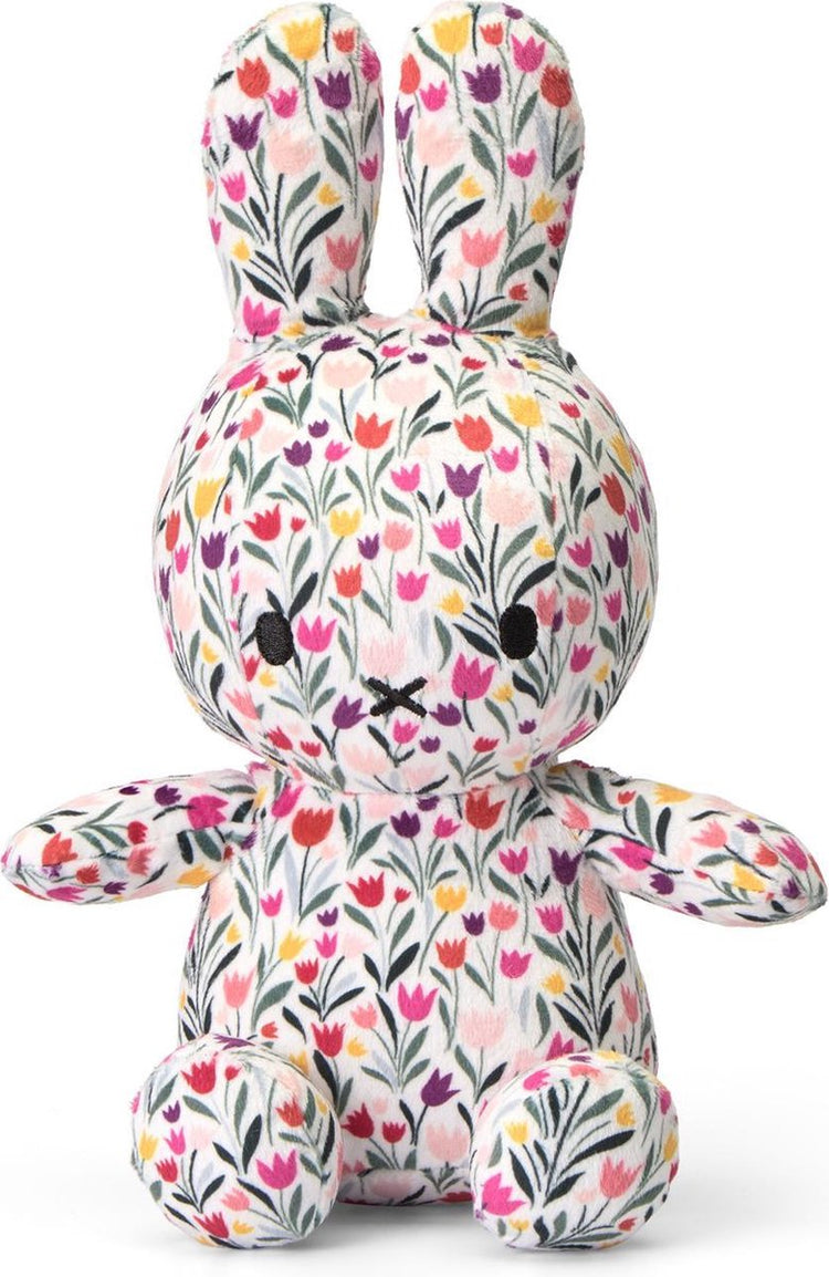 Bon ton toys Miffy - tulipe all over - 23 cm - 9