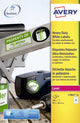 Étiquettes résistantes blanches Avery - laser - l7063