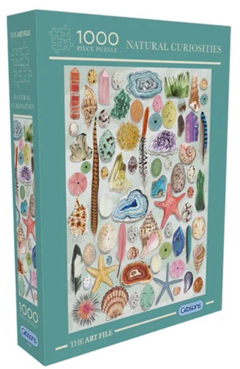 Gibsons - curiosités naturelles (d'après le dossier d'art) - 1000 pièces 48×69cm (l×h) - puzzle pour adultes
