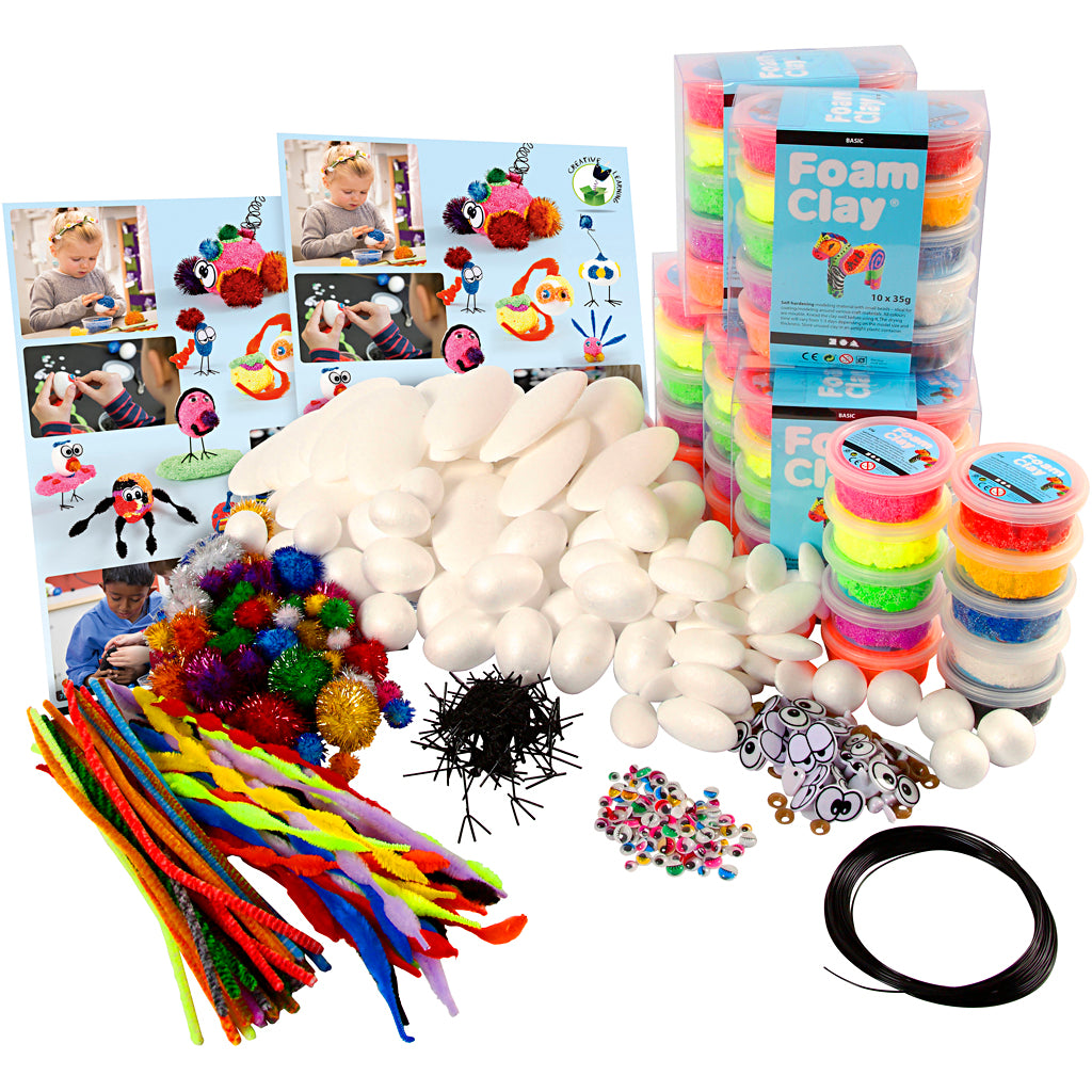 Set de groupe en pâte à modeler ® figurines, 1 boîte