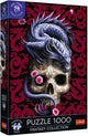 Puzzle Trefl 1000 pièces - collection fantaisie dragon oriental Anne Stokes.