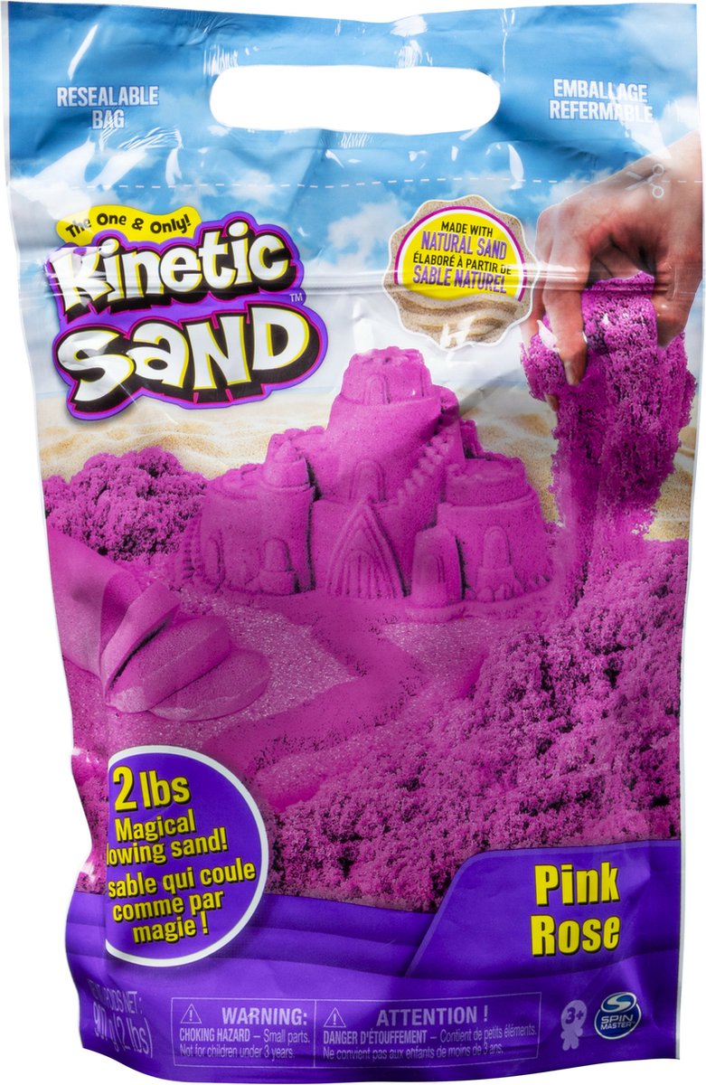 Sable cinétique sable cinétique sable de sable fluide 90 g rose