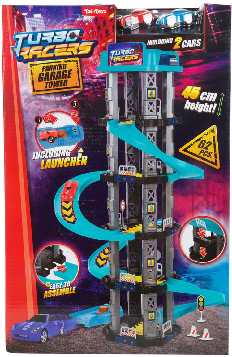 Tour de stationnement Toi-toys turbo racers