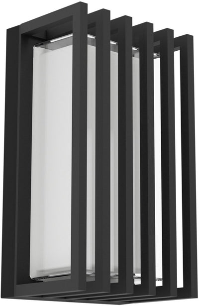 Applique d'extérieur Eglo Genovese - 24 cm - noir clair - lumière blanche orientable (lumière chaude, neutre et lumière du jour)