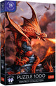 Puzzle Trefl Fantasy Collection Dragon de Feu Puzzle de 1000 pièces.