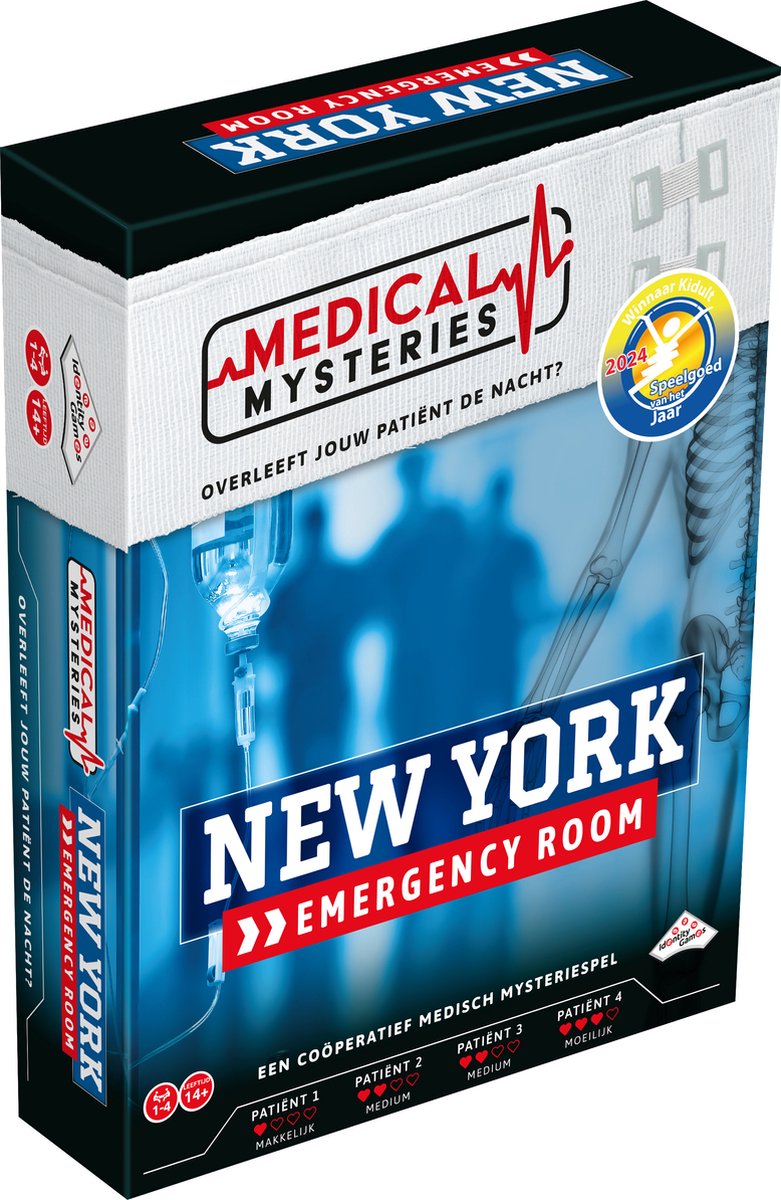 Jeux d'identité Mystères médicaux York Board Game