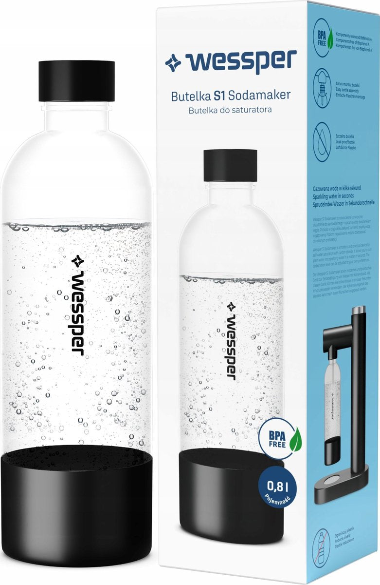 Wessper - bouteille pour machine à soda - 1 litre