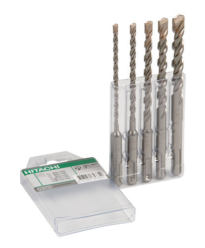 Hikoki accessoires jeu de forets sds-plus multipack 5 6 8 10 12x160 (ancien 751023) - 782531