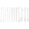 Bâtons de modelage Creativ company, taille 12,7-14,3 cm, blancs, 12 pièces 1 boîte