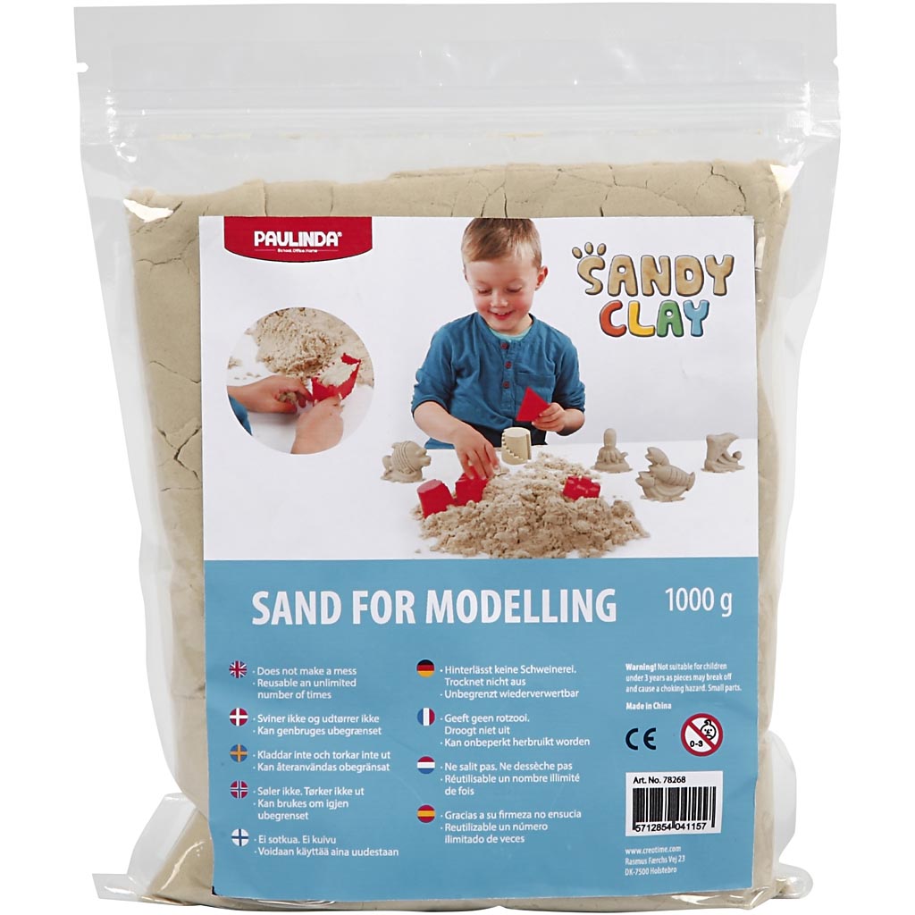 Sandy Clay®, naturelle, 1 kg