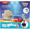 Sandy Clay®, monde marin, naturel, 1 set