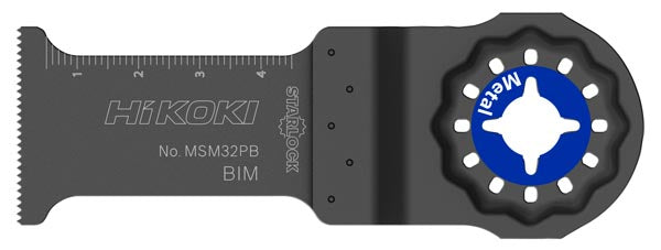 Accessoires Hikoki 82714 | msm32pb | lame multi-outils starlock | 32 x 50 x 0,7 mm - 782714
