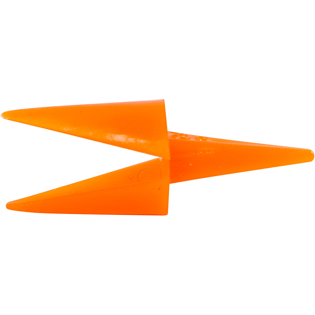Becs de poulet Creativ company, L: 30 mm, orange, 50 pièces 1 boîte
