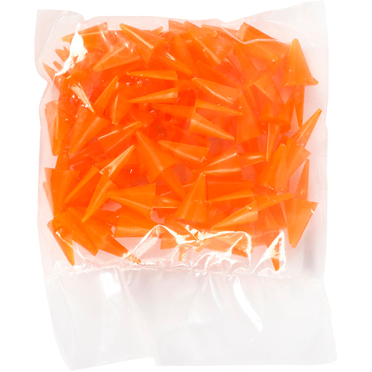 Becs de poulet Creativ company, L: 30 mm, orange, 50 pièces 1 boîte