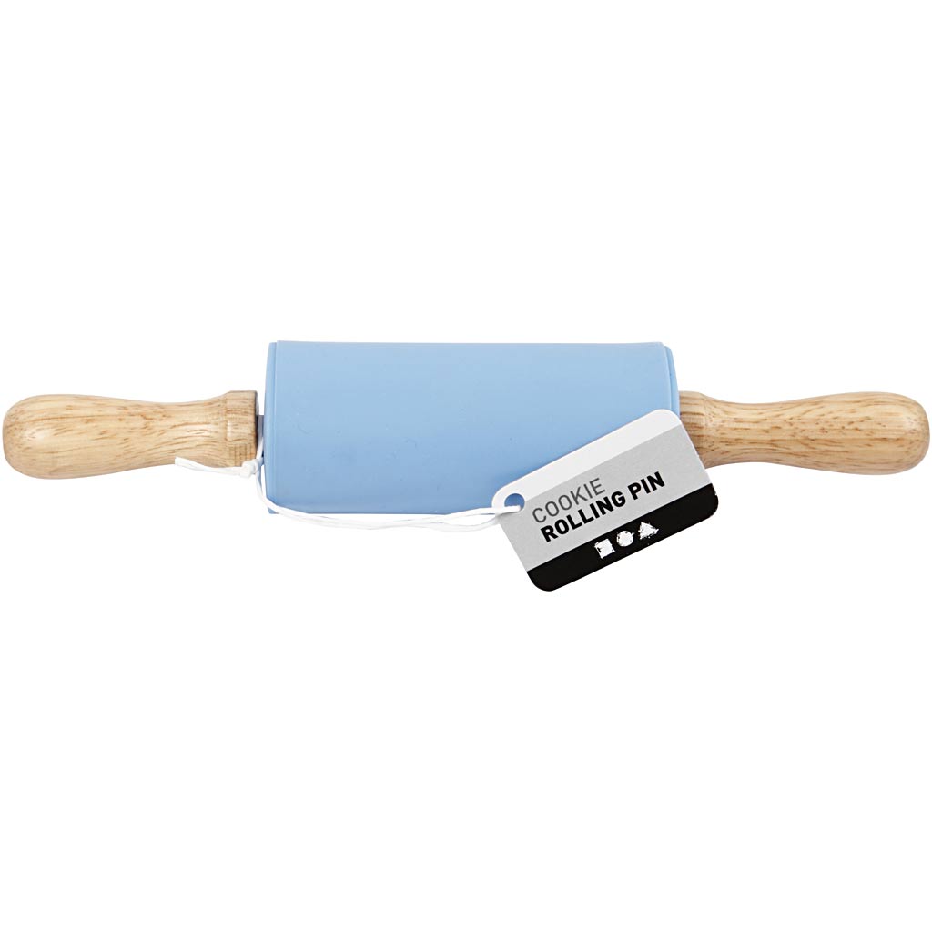 Creativ Company Rolling Pin Bleu clair, 23 cm