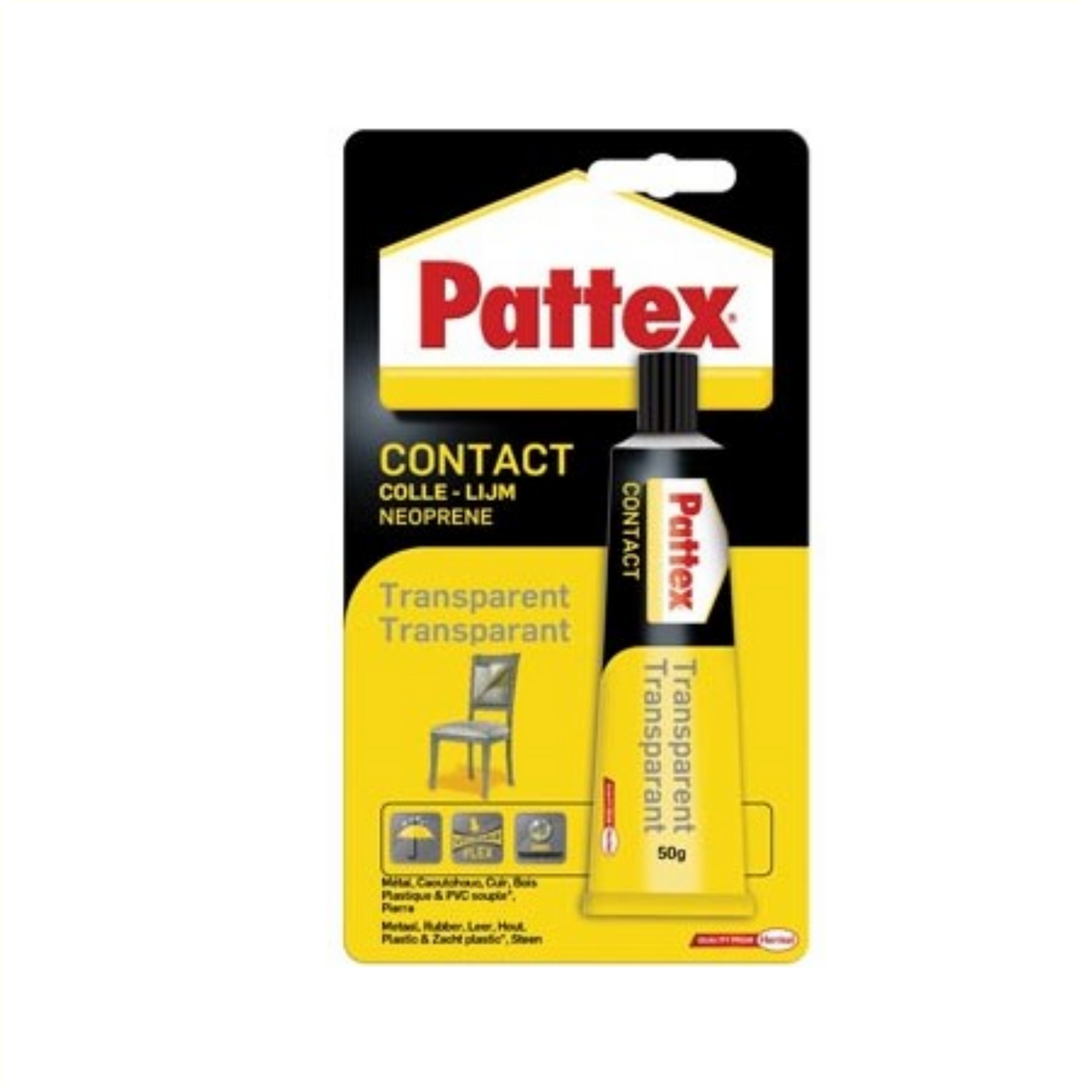 Colle de contact Patex 50gr transparent