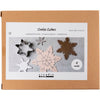 Emporte-pièces Creativ company, flocon de neige, h : 2,5 cm, taille 6-16,5 cm, 1 pièce 1 boîte